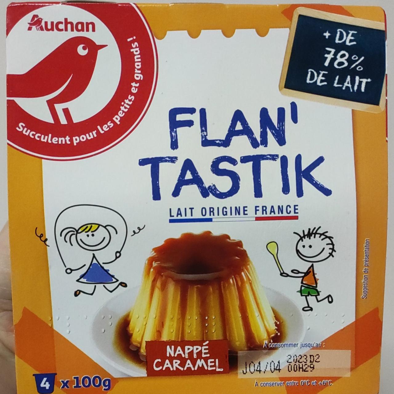 Фото - Десерт з карамеллю Flan Tastik Ашан Auchan