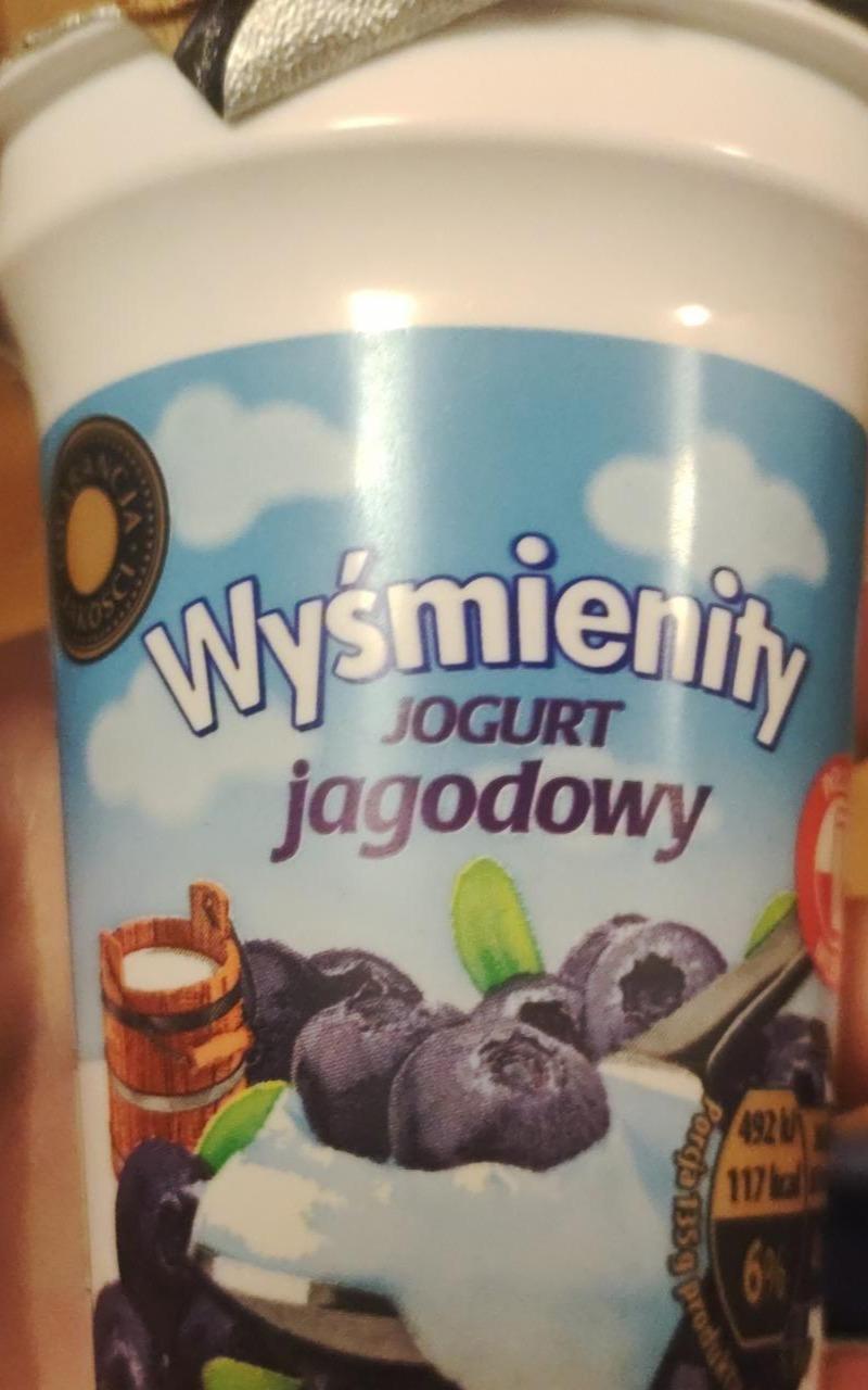 Фото - Йогурт зі смаком чорниці Wyśmienity