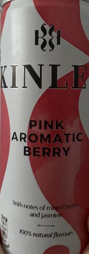 Фото - Напій безалкогольний Рожева ароматна ягода Kinley