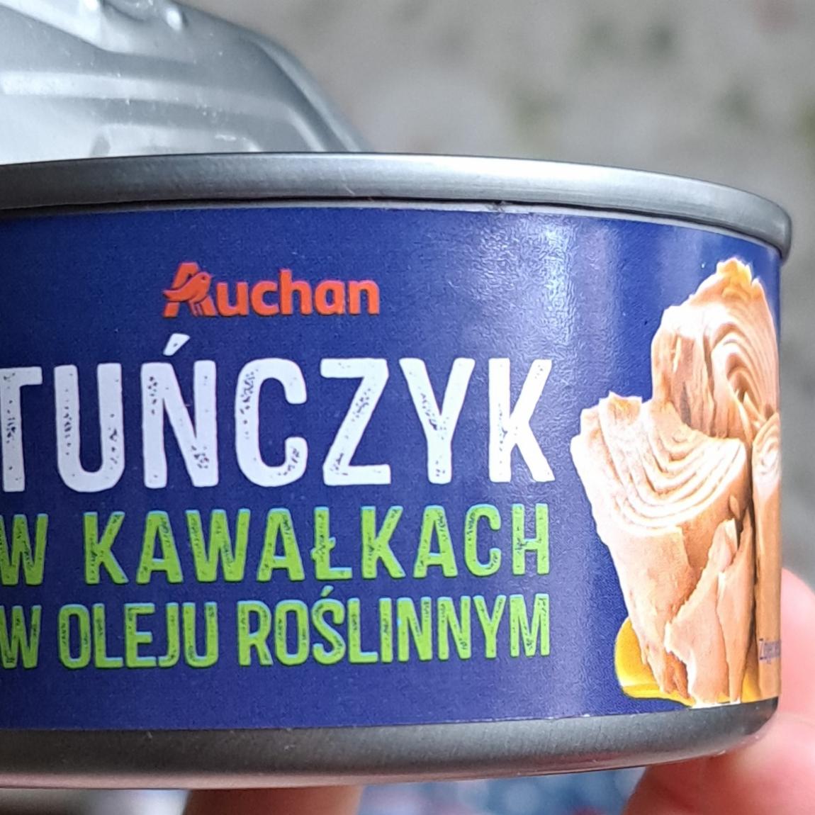 Фото - Tuńczyk w kawalkach w oleju roślinnym Auchan