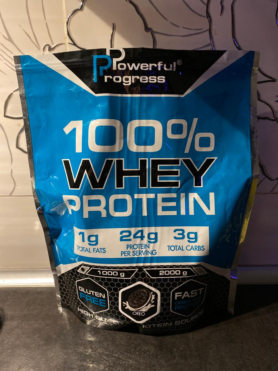 Фото - Протеїн зі смаком печива Oreo 100% Whey Protein Powerful Progress