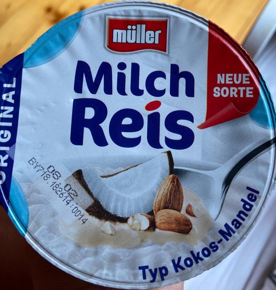 Фото - Milch Reis Typ Kokos-Mandel Müller