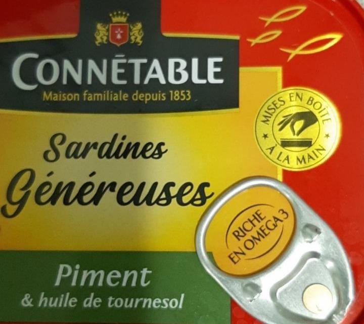 Фото - Sardines généreuses au piment Connétable