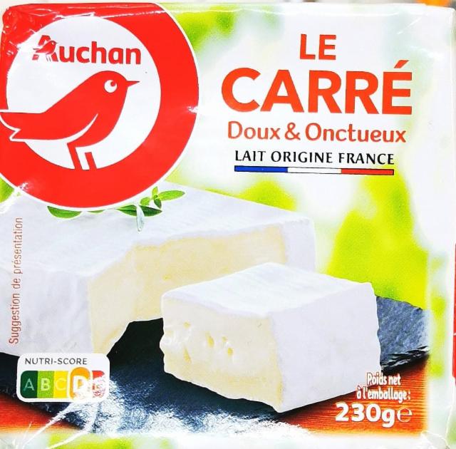 Фото - Сир Карр де Лест 55% Le Carre Doux Onctueux Auchan ашан