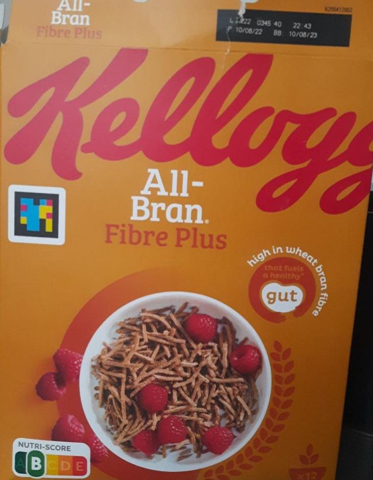 Фото - Зернові продукти All Bran Fibre Plus Kellogg's