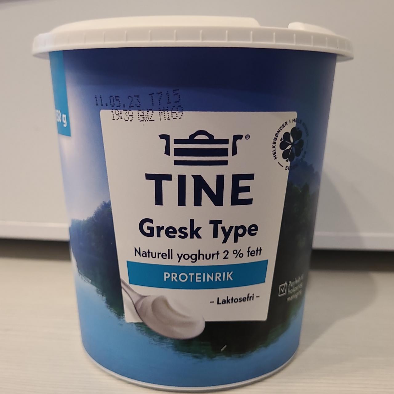 Фото - Грецький йогурт 2% безлактозний Tine