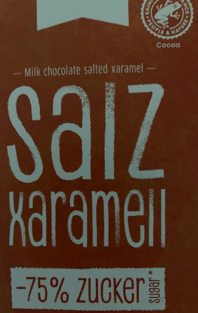 Фото - Шоколад зі смаком солоної карамелі Xucker