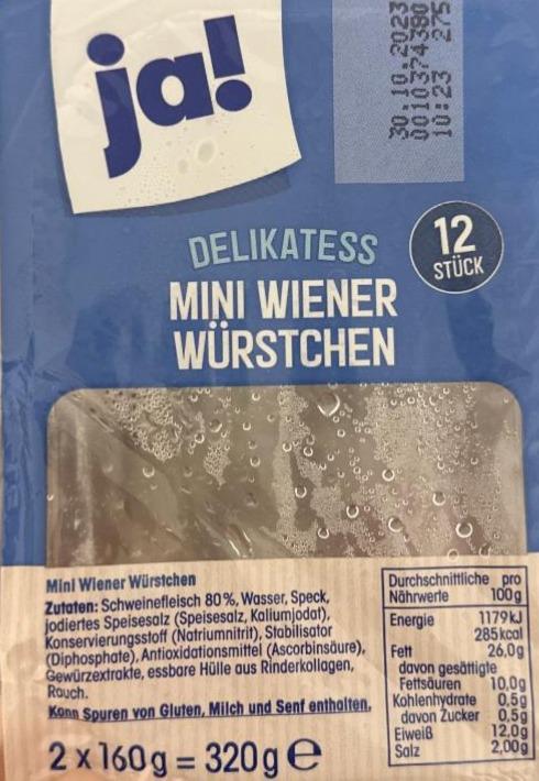 Фото - Mini Wiener Würstchen Ja!