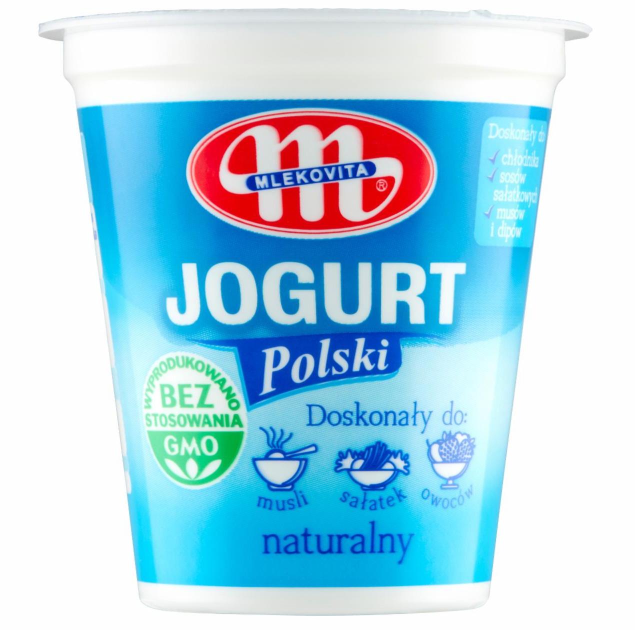 Фото - Йогурт 3% натуральний без наповнювача Mlekovita