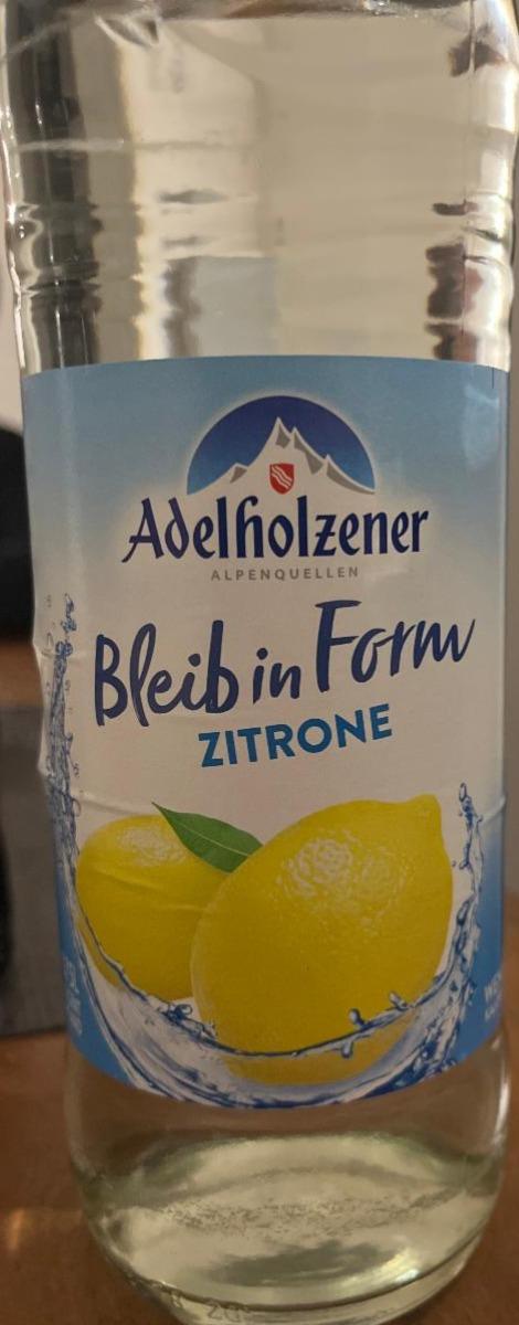 Фото - Limonade Bleib in Form Zitrone Adelholzener