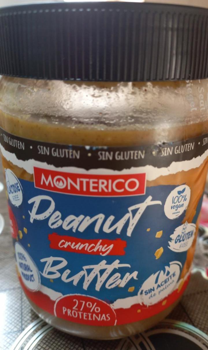 Фото - Арахісова паста Peanut Butter Crunchy Monterico
