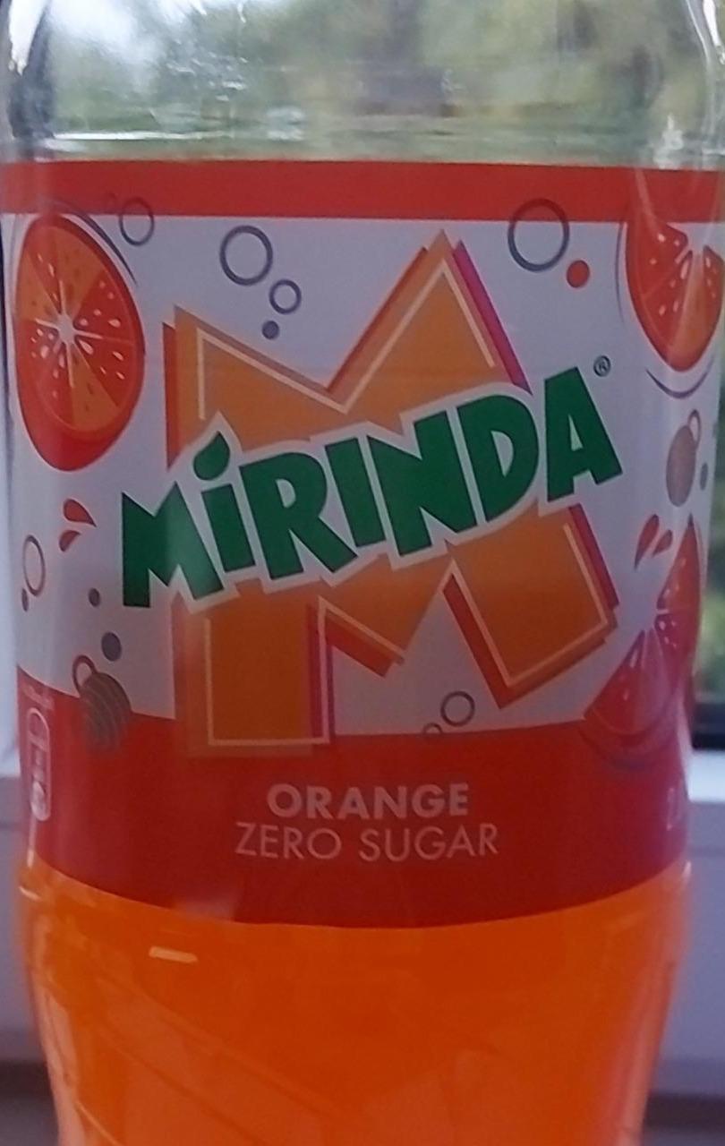 Фото - Напій безалкогольний сильногазований на ароматизаторах безкалорійний Orange Zero Sugar Mirinda