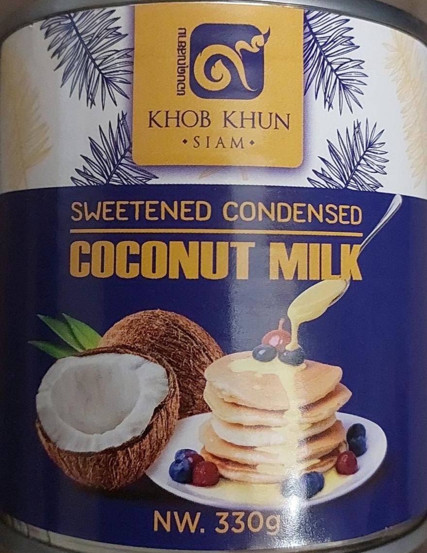 Фото - Молоко солодке згущене кокосове Khob Khun Siam