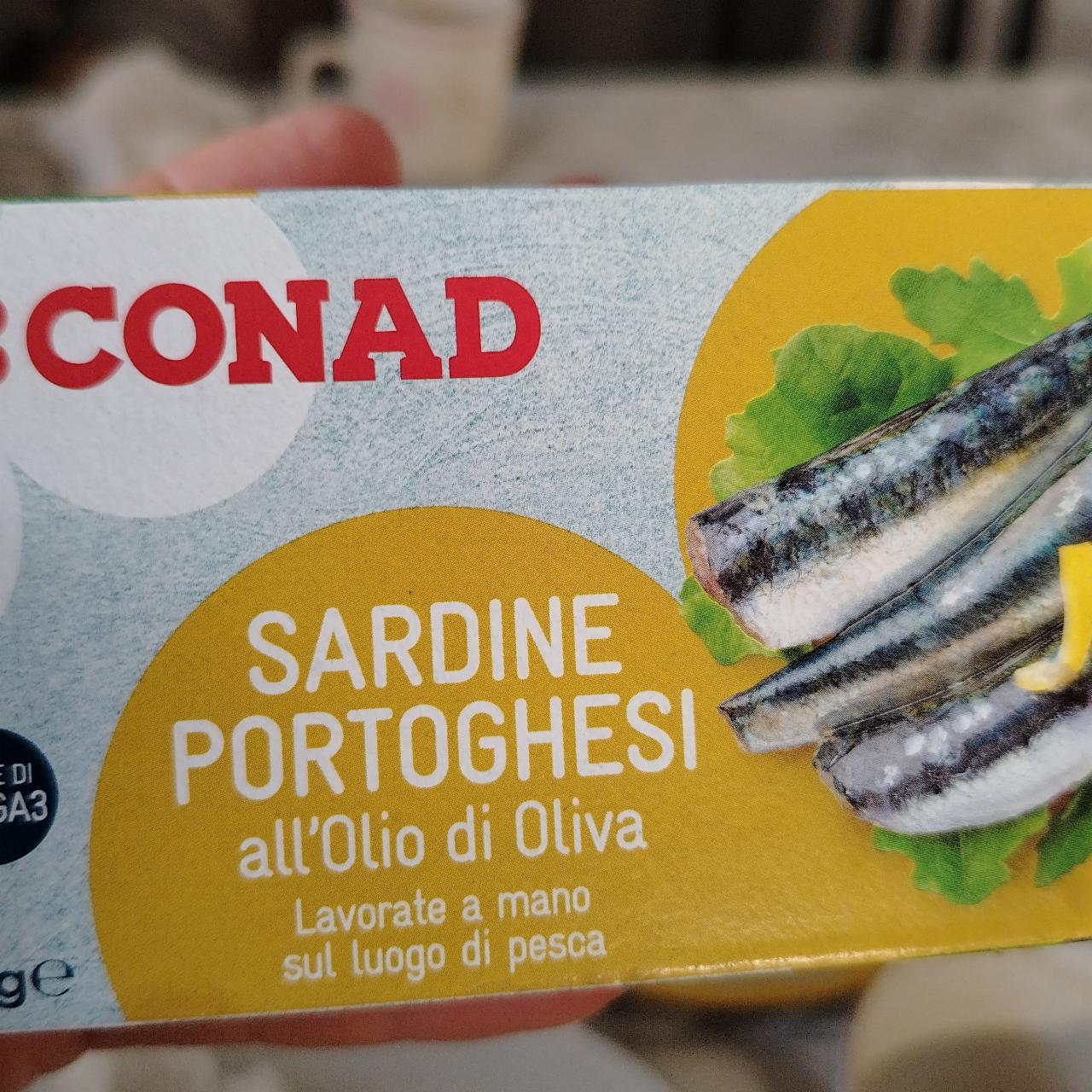 Фото - Сардини з оливковою олією Conad