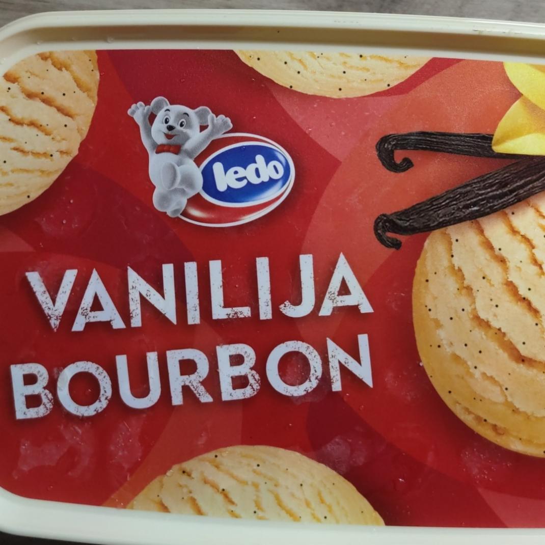 Фото - Морозиво зі смаком Ванільний бурбон Vanilija Bourbon Ledo