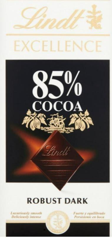 Фото - Шоколад Excellence швейцарський 85% какао Lindt