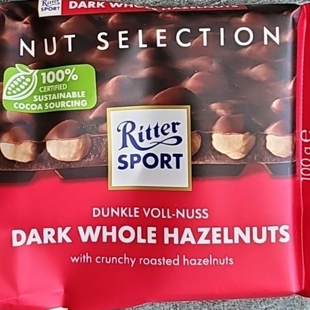 Фото - Шоколад темний з цільними лісовими горіхами Ritter Sport