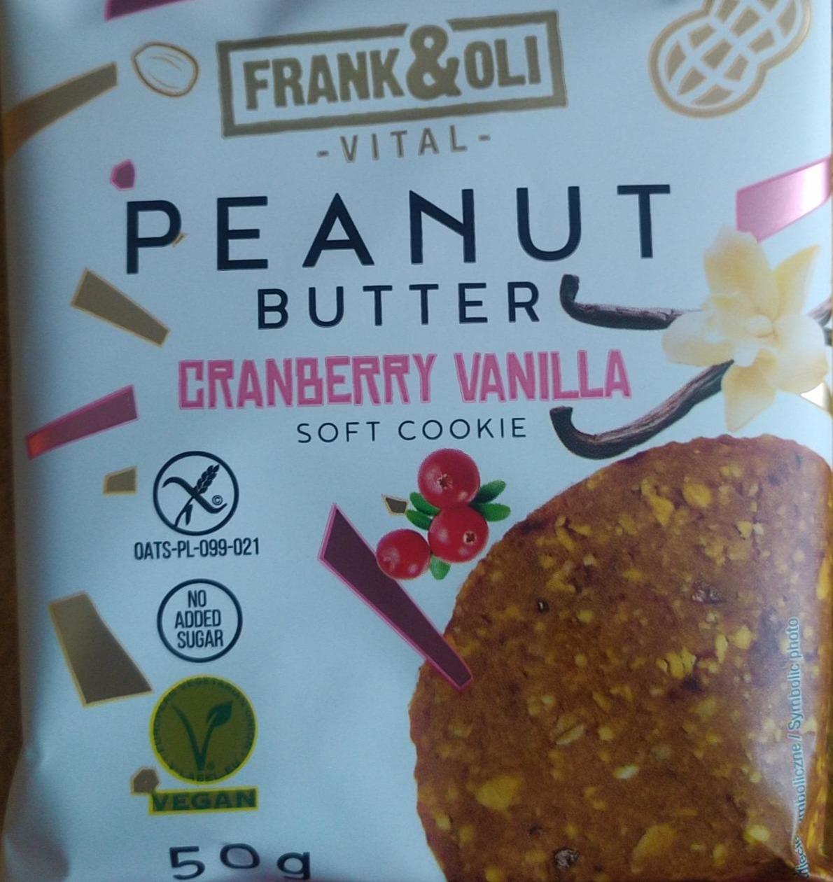 Фото - Peanut butter crannberry vanilla Frank&Oli