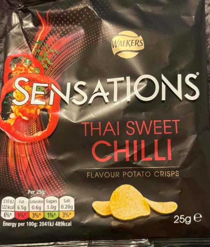 Фото - Sensations Thai sweet chili Walkers
