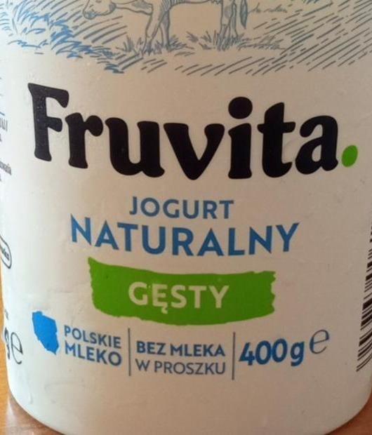 Фото - Jogurt naturalny gesty FruVita