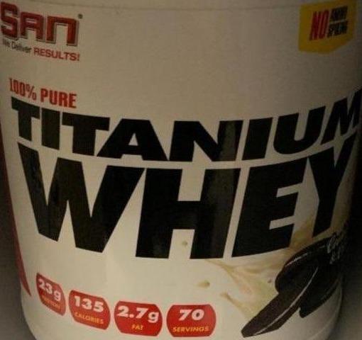 Фото - Печиво та вершки 5 фунтів Nutrition Pure Titanium Whey Protein Powder SAN