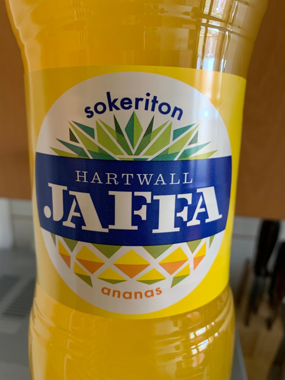 Фото - Напій безалкогольний зі смаком ананасу без цукру Hartwall Pineapple Jaffa