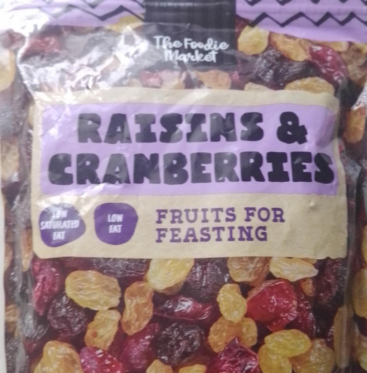 Фото - Raisins and Cranberries The Foodie Market