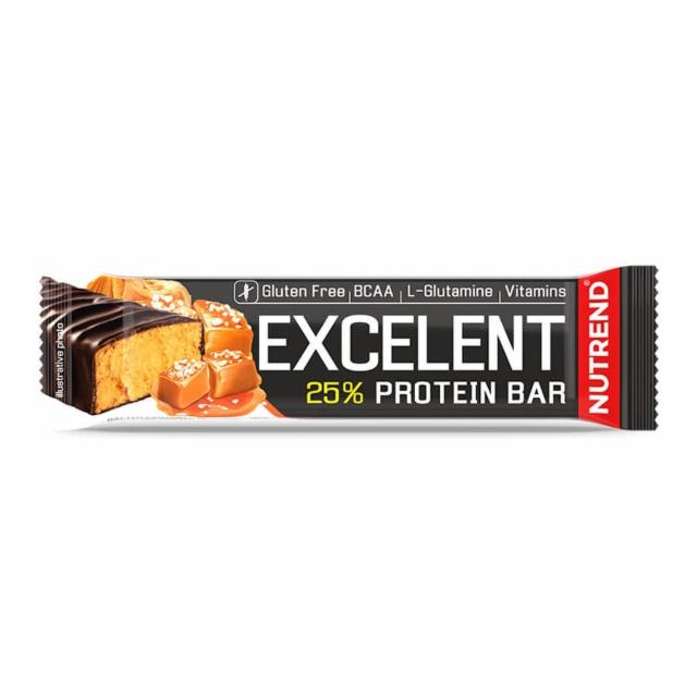 Фото - Протеїновий батончик Excelent 25% protein bar salted caramel Nutrend
