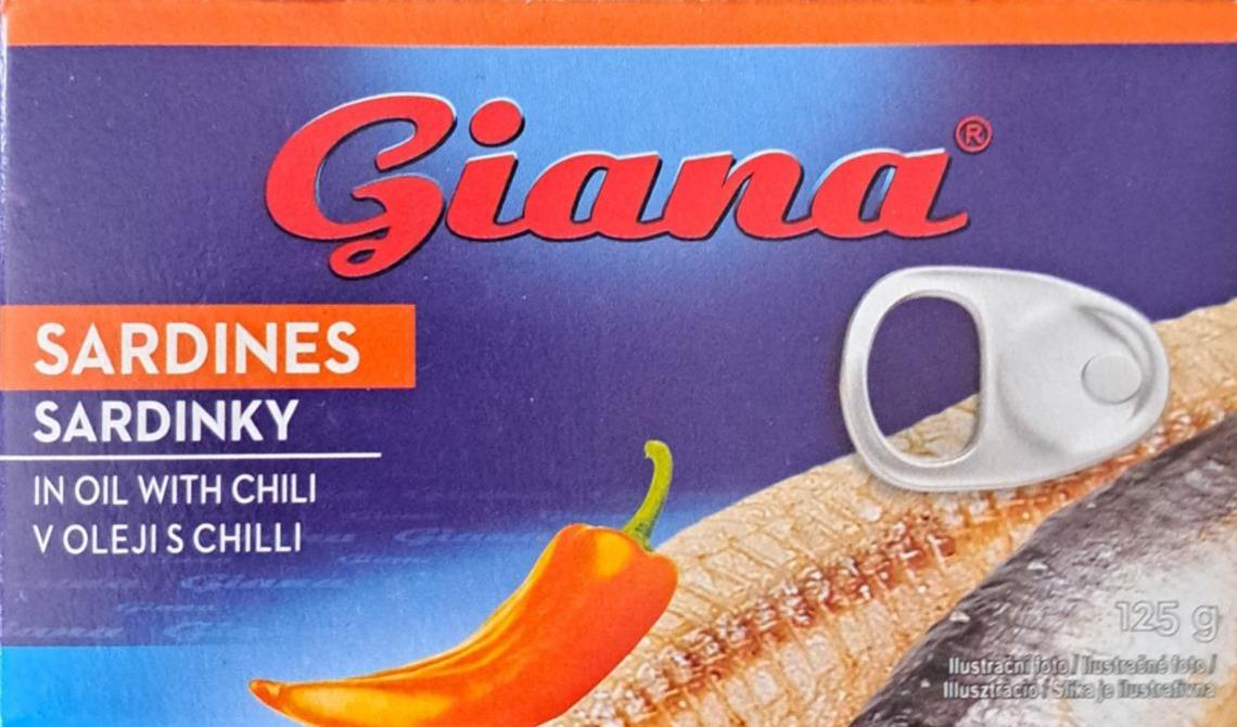 Фото - Sardines in Oil with Chilli Giana