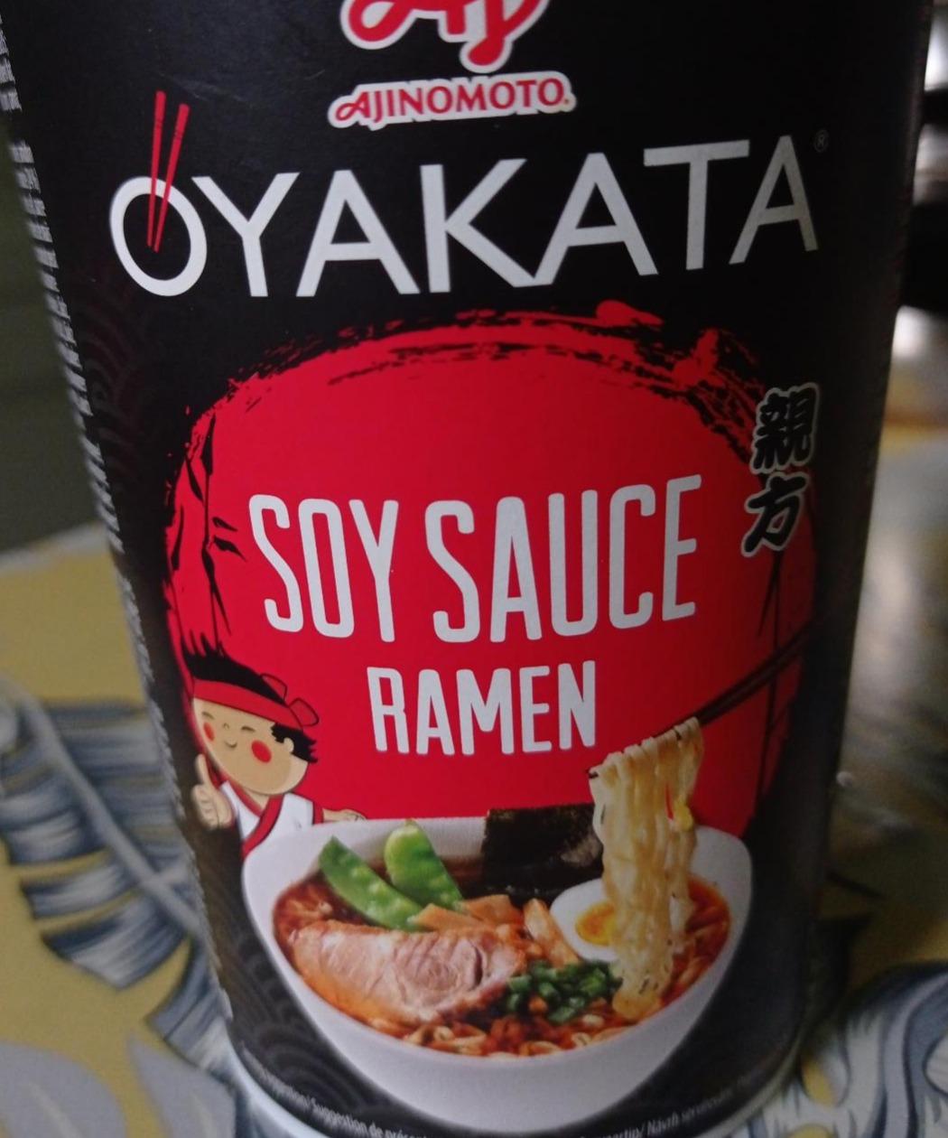 Фото - Локшина швидкого приготування Soy Sauce Ramen Oyakata Ajinomoto