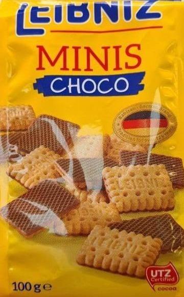 Фото - Вершкове міні печиво з молочним шоколадом Leibniz