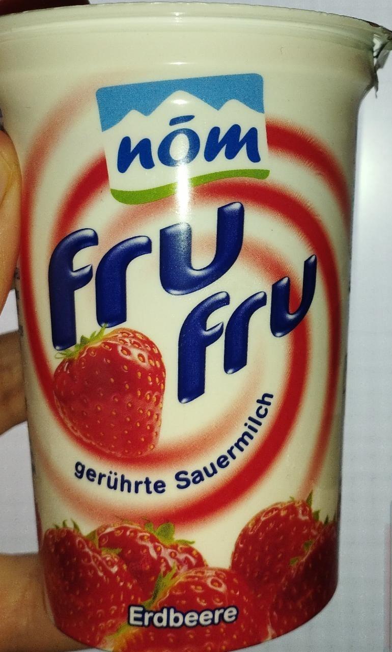 Фото - Йогурт 2.7% полуничний Fru Fru Nom
