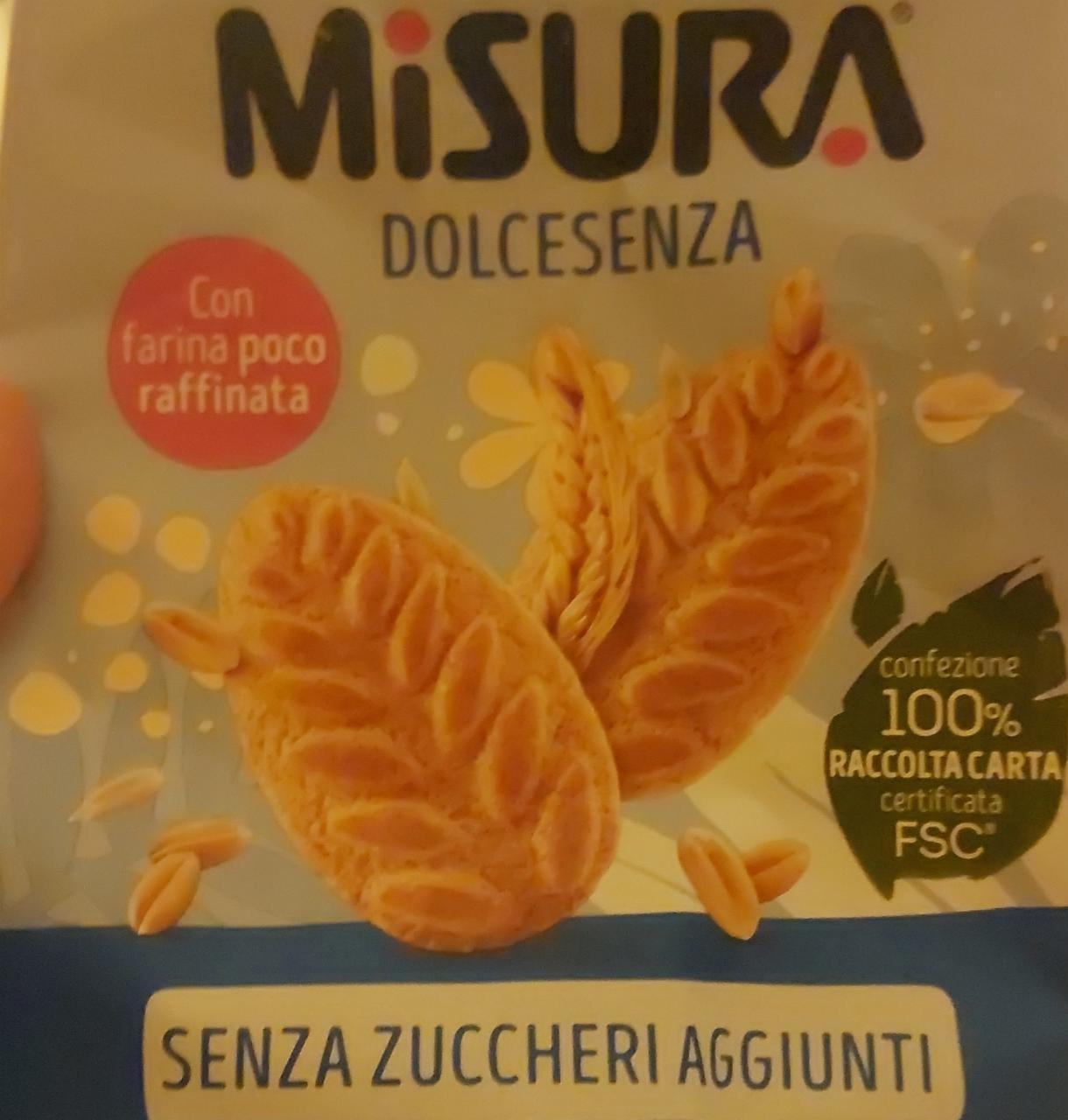 Фото - DolceSenza Cereal Shortbread Biscuits Misura