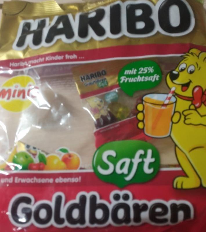 Фото - Желейні цукерки Saft Goldbaren Minis Haribo