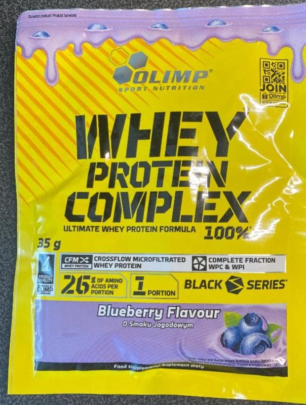 Фото - Протеїн Whey Protein Complex Blueberry Flavour Olimp Nutrition