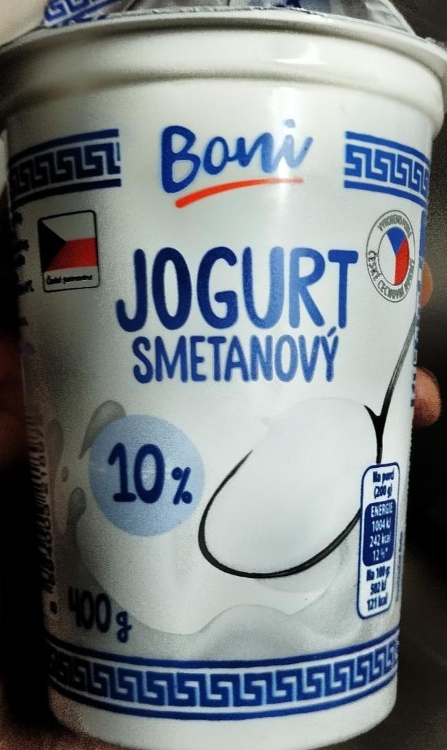 Фото - Jogurt smetanový 10% Boni