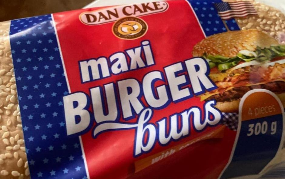 Фото - Булочки Burger buns maxi Dan Cake