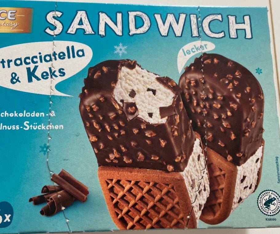 Фото - Sandwich stracciatella keks Ice Fantasy