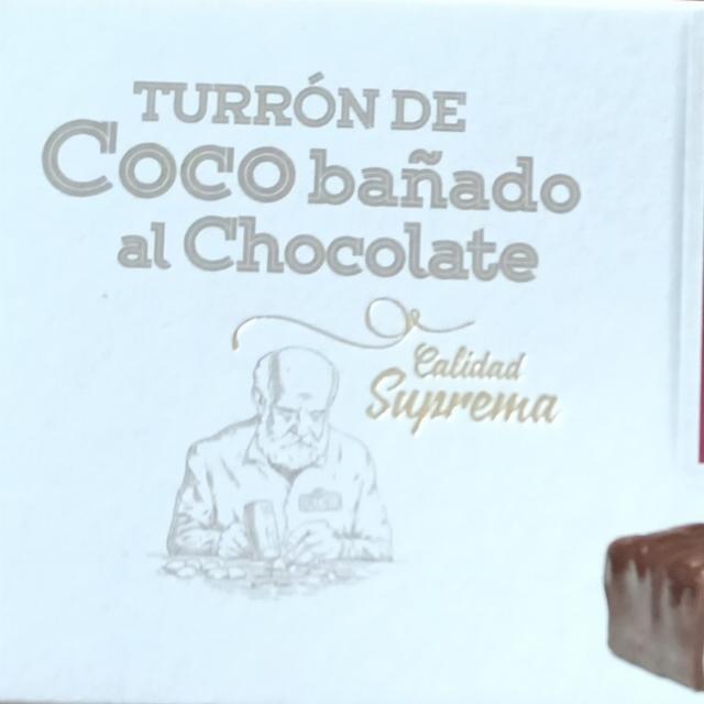 Фото - Turron De Coco Banado Al Chocolate Pico