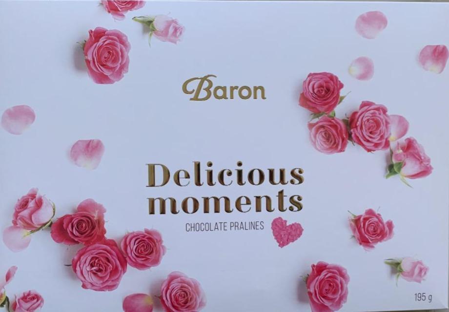 Фото - Цукерки шоколадні Delicious moments chocolate pralines Baron