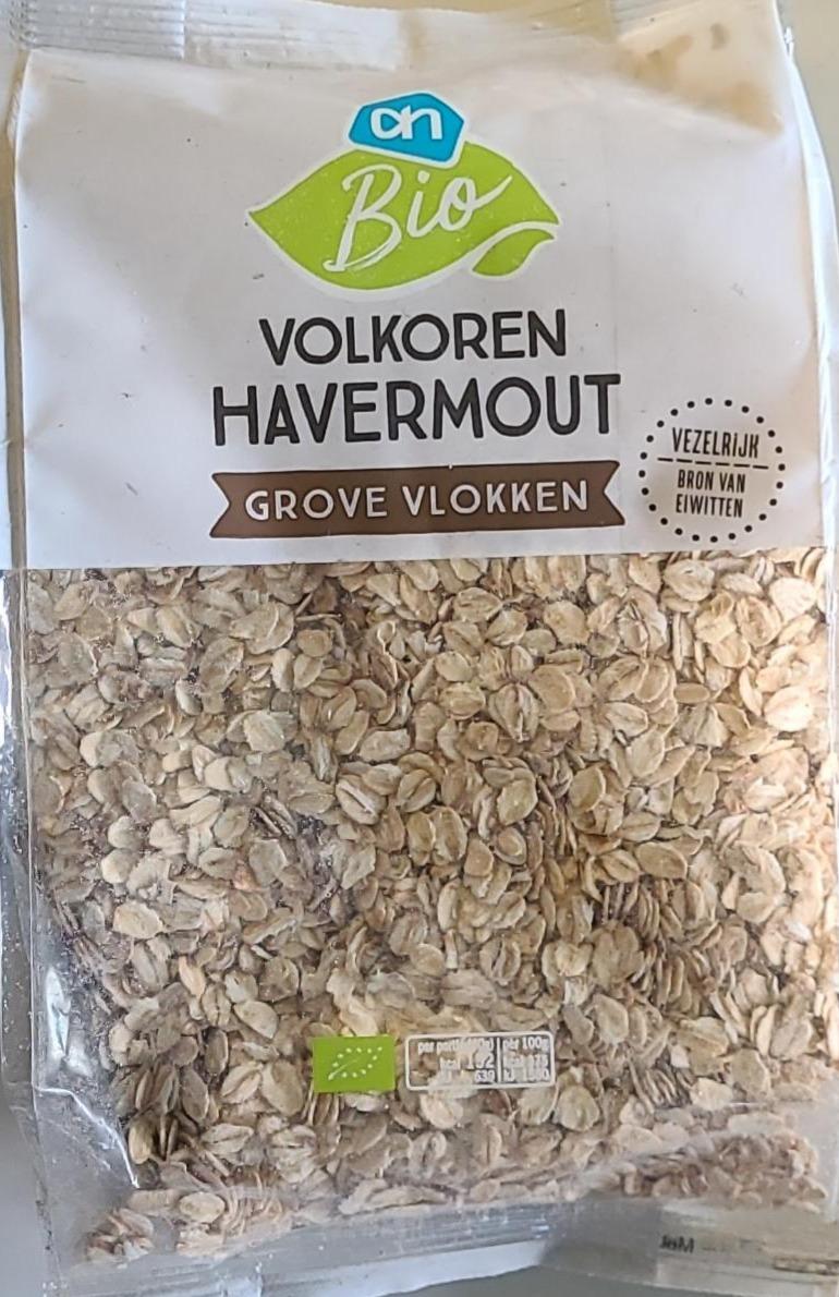 Фото - Пластівці вівсяні цільнозернові Volkoren Havermout Bio Albert Heijn