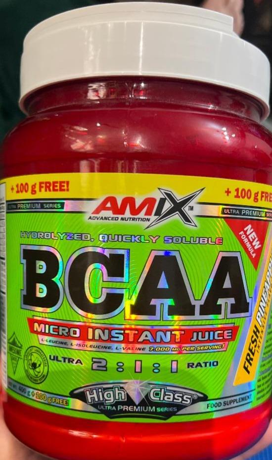 Фото - Амінокислоти Pineapple BCAA Amix Nutrition