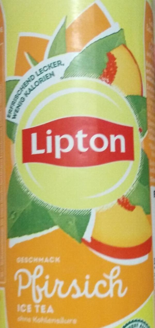 Фото - Pfirsich ice tea Lipton