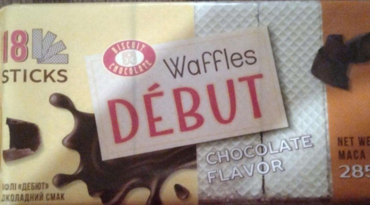 Фото - Waffles Dedut chocolat flavor Biscuit Chocolate
