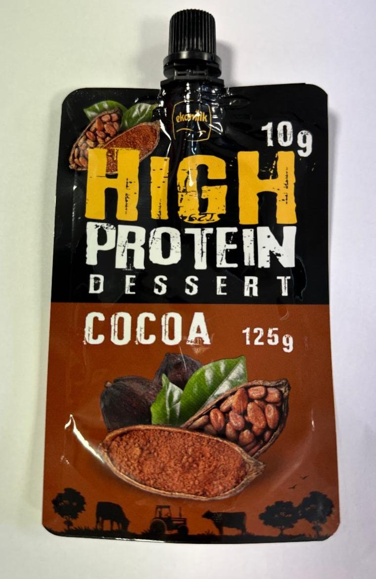Фото - High Protein Dessert Cocoa Ekomilk