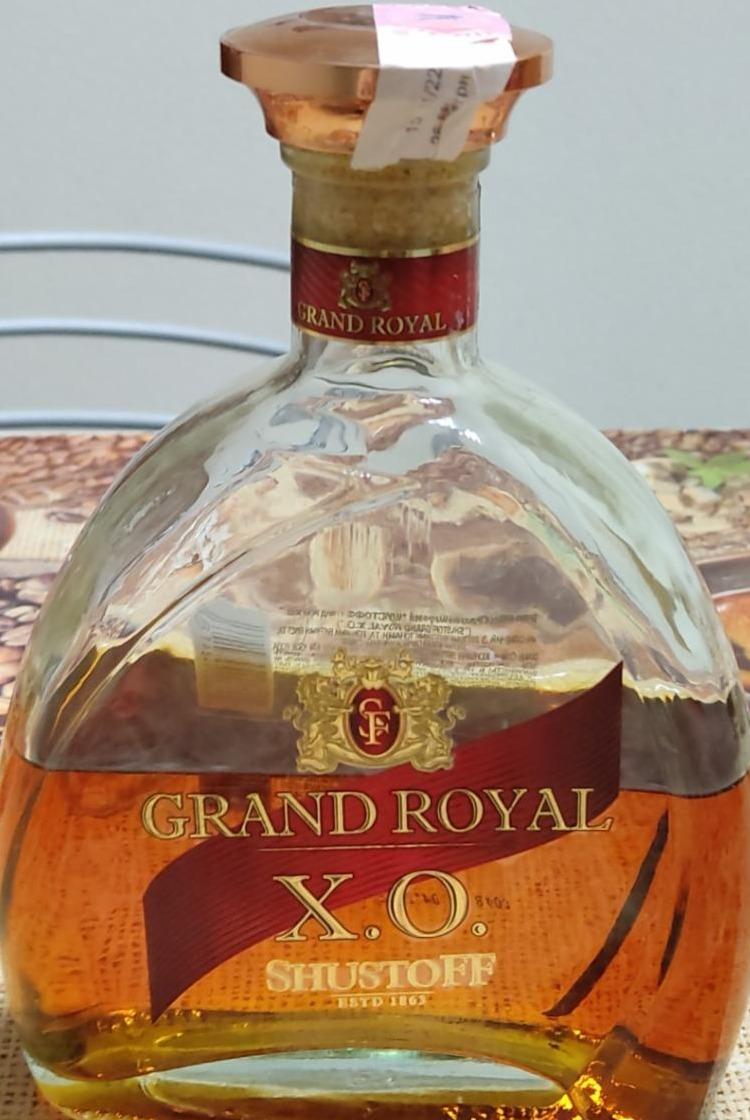 Фото - Бренді виноградний Shustov Grand Royal XO 40% Grand Royal