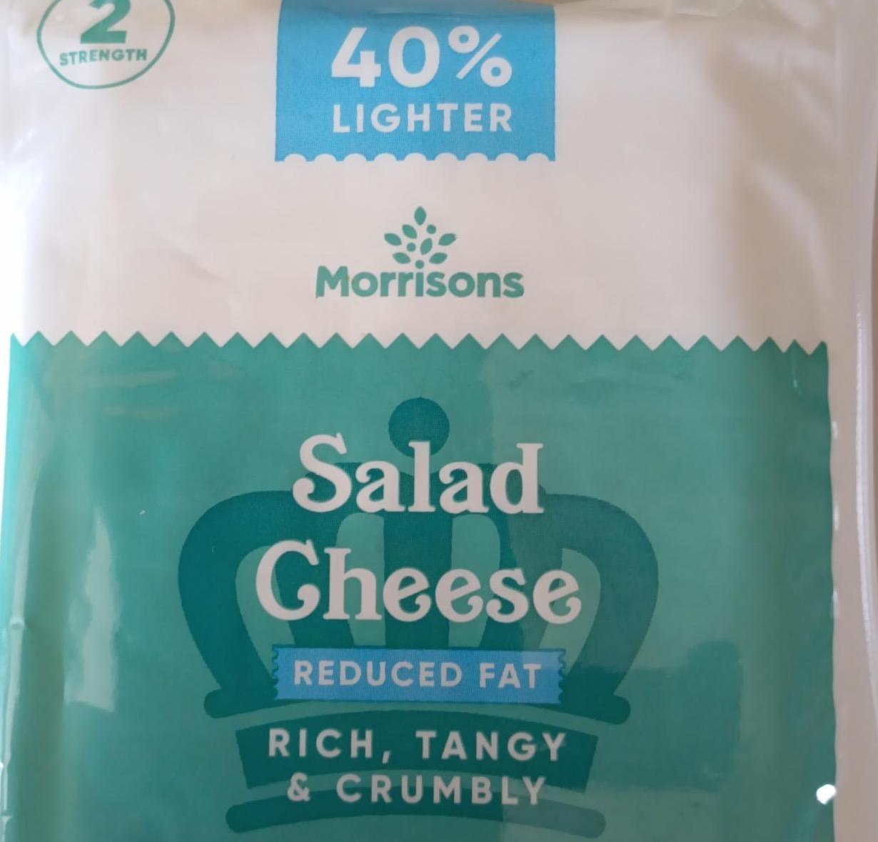 Фото - Salad Cheese reduce fat 40% lighter Morrisons