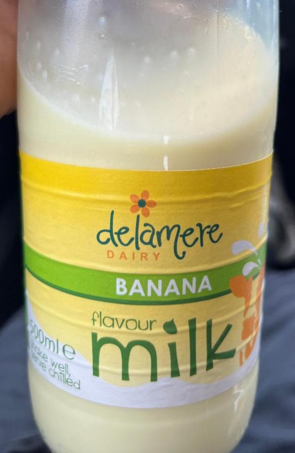 Фото - Молоко зі смаком банану Banana Milk Delamere