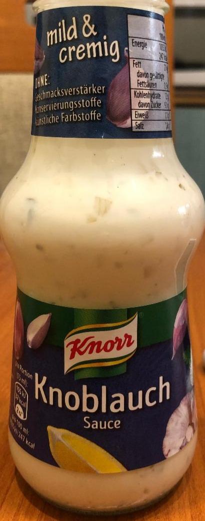 Фото - Knoblauch Sauce Knorr