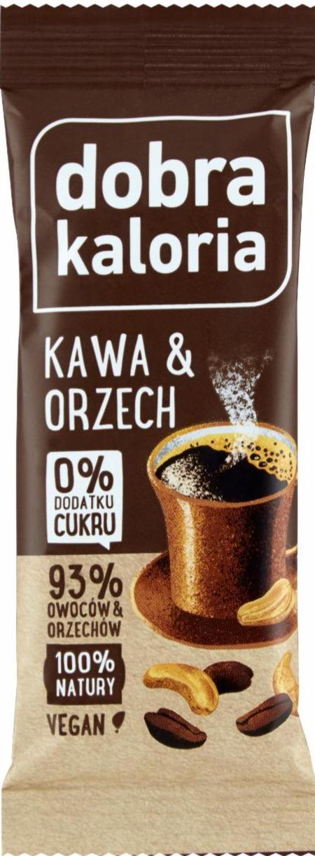 Фото - Батончик зі смаком кави і горіхів Kawa & Orzech Dobra Kaloria
